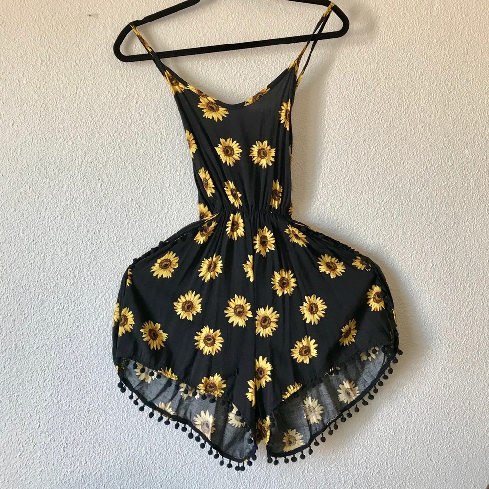 Sunflower Romper